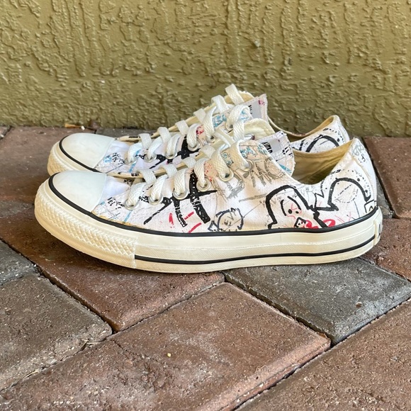 Converse All-Stars abstract print sneakers - Picture 3 of 10